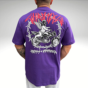 Camiseta 4514 Chronic Roxo Mazeu