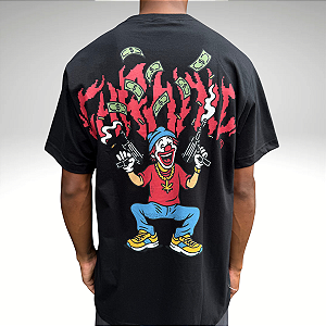 Camiseta 4422 Chronic Preto Reativo