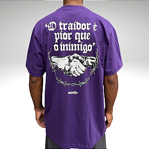 Camiseta Mano Fler Chronic 01 Roxo Maseu