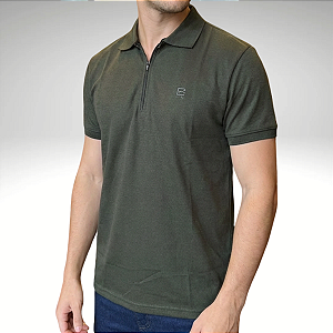 Camisa Polo Piquet Fatal 30480 Verde Musgo