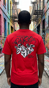 Camiseta Mano Fler Chronic 04 Vermelho Puro