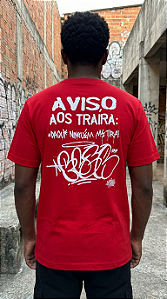 Camiseta Mano Fler Chronic 08 Vermelho Puro