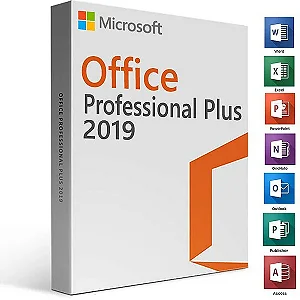 Office 2019 Professional Plus – Licença Vitalícia – Para 1 Pc - 32/64 bits + Nota Fiscal
