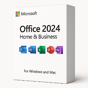 Office 2024 Home & Business – Licença Vitalícia – Para 1 Pc - Windows ou Mac - 32/64 bits + Nota Fiscal