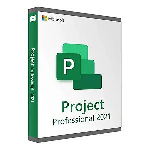 Project 2021 Standard/Profissional – Licença Vitalícia – Para 1 Pc - 32/64 bits - PT-BR + Nota Fiscal
