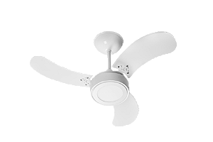 Ventilador de teto New Led Colors Ventidelta 127V/220V