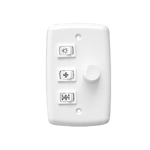 Chave Rima Rotativa Rima Bivolt 1 Lâmpada Isolada