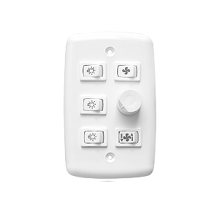 Chave Rotativa 3 Lâmpadas Bivolt