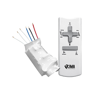 Controle Remoto Ventilador Oscilante Bivolt Rima