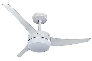 Ventilador de Teto Lunik 3 pás Branco 127V/220V Ventidelta