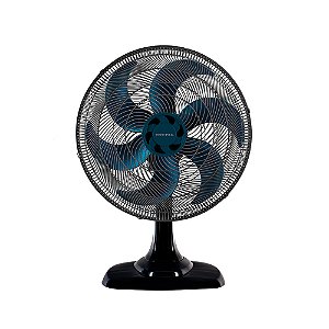 Ventilador Osc Mesa Turbo 6 50cm 6 Pás - 220v - Preto/azul