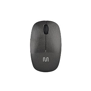 Mouse Sem Fio Standard Conexão Usb 1200dpi 3 Botões Design Ergonômico-  Preto - Mo251