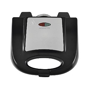 Sanduicheira E Grill Inox Sid 02 127v 750w Agratto