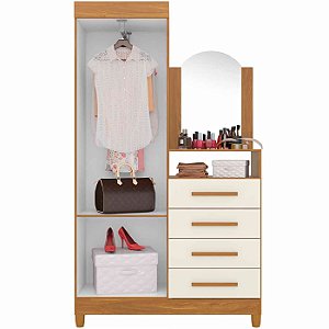 Roupeiro Comoda Albatroz Capri 04 Gvt E 02 Pts - 9732.228