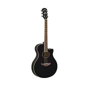 Violão Yamaha APX600 Eletroacústico Aço Preto