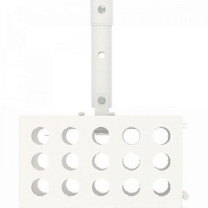 Suporte de Teto Para Projetor Multi-Gaiola Branco Multivisão