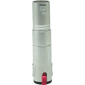 Adaptador Xlr 3 Pin Macho X P10 Femea Stereo Com Trava Nicke Pct C/10 Loud