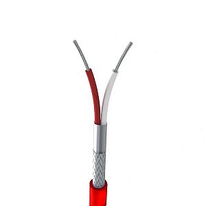 Cabo Microfone Stereo 0,30mm Sc30 100m Vermelho Santo Angelo