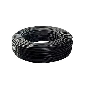 Cabo Guitarra Mono 0,20mm G20n 100m Preto Santo Angelo