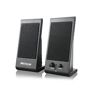 Caixa De Som Multimidia 2.0 3w Usb Sp009 Preta Multilaser