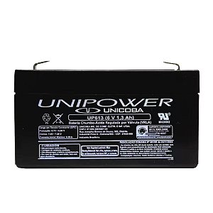 Bateria 6v 1,3a Selada Up613 Unipower