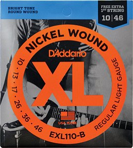 Encordoamento Guitarra Exl110 .010-.046