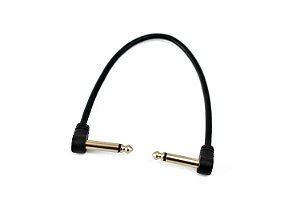 Cabo Pedal Ninja 0,20mm P10 90º/p10 90º 15cm 0,50ft Preto - PC / 10