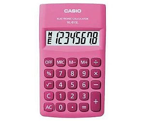 Calculadora De Bolso 8 Digitos Rosa - Hl-815l-pk-w-dp