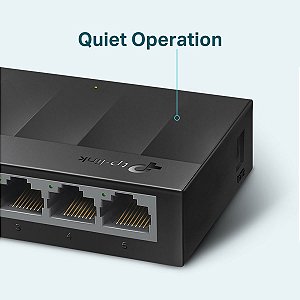 Switch Gigabit De Mesa Com 5 Portas 10/100/1000 Ls1005g Smb Importado