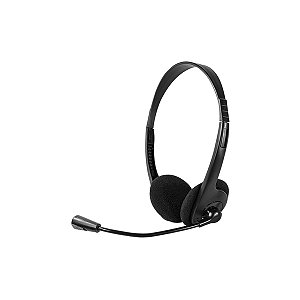 Fone De Ouvido Headset Com Fio Hf100 P2 Cabo De 180cm 100mw Ph002