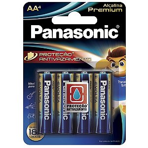 Pilha Alcalina Premium Aa Com 4 Lr6egr/4b96