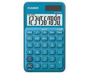 Calculadora De Bolso 10 Digitos Azul - Sl-310uc-bu-w-dc