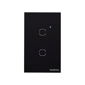 Interruptor Smart Zigbee Touch 2 Preto Ezs 1002 4850048
