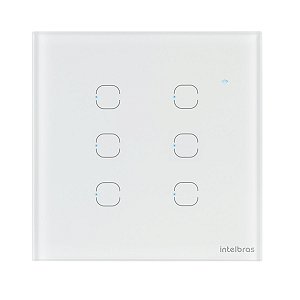 Interruptor Smart Wi-fi Touch 6 Teclas Branco Ews 1006 4850030