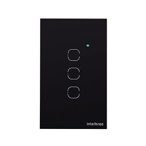 Interruptor Smart Wi-fi Touch 3 Preto Ews 1003 4850018
