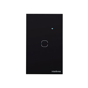 Interruptor Inteligente Touch Wi-fi 1 Tecla Preto Ews 1001 4850014