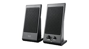Caixas De Som 2.0 3w Rms Alimentação Usb Conexão P2 Controle Volume - Sp009