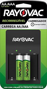 Carregador De Pilhas Aa/aaa Usb - Sm-4