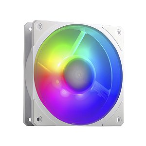Fan Para Gabinete Mobius 120p Argb 120mm - Branca - Mfz-m2dw-24np2-r1