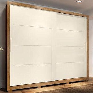 Roupeiro Henn Palace 4 Gvs 2 Pts Deslizantes  - D237-106 - PC / 5