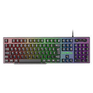 Teclado Gamer Viper Pro Semi Mecanico Rgb Naja - 408