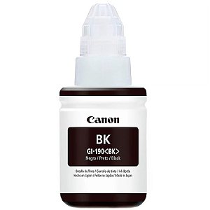 Refil Tanque Tinta Canon Preta Gi-190 Bk - 0667c001ac