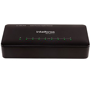 Switch Intelbras Gigabit Sg 800q  8 Portas - 4760079