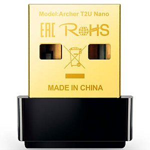Adaptador Wireless Nano Tp-link Archer T2u Usb - Tpn0191