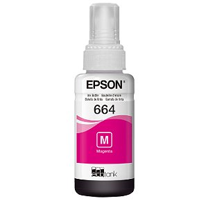 Refil Tanque De Tinta Epson T664 Magenta - T664320-al