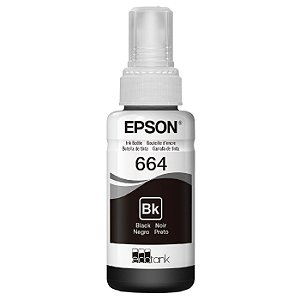 Refil Tanque De Tinta Epson T664 Preto  - T664120-al