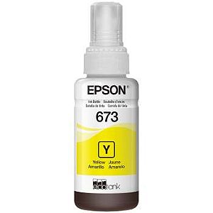 Refil Tanque De Tinta Epson T673 Amarelo  - T673420-al