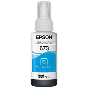 Refil Tanque De Tinta Epson T673 Ciano   - T673220-al