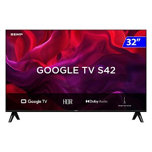 Tv 32p Semp Led Google Tv Android Hd - 32s42