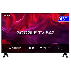 Tv 43p Semp Led Google Tv Android Full Hd - 43s42
